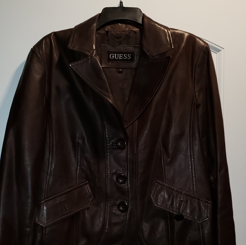 Leather jacket